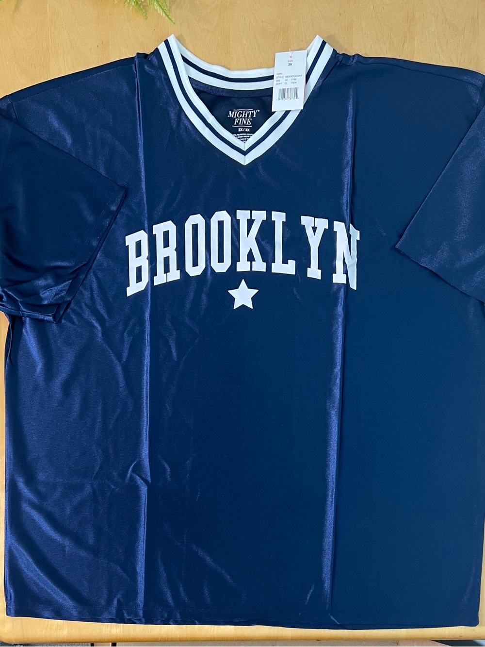 Brooklyn Oversized Jersey Tee
Size 3X - Navy NWT - Picture 4 of 5